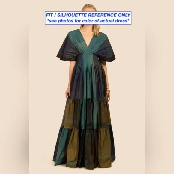 Trina Turk Dasya Maxi Dress, Sapphire Blue, NWT, Size 12 - Picture 7 of 9